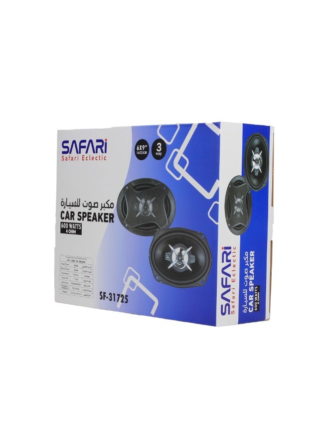 سفاري سماعة سيارة سفاري 6×9 قدرة 600 وات SF-31725 - Image 2